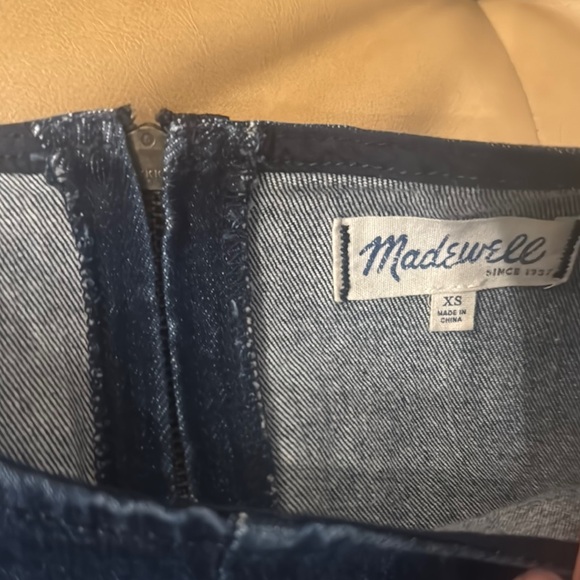 Madewell Dark Denim Tank Top - Picture 2 of 3